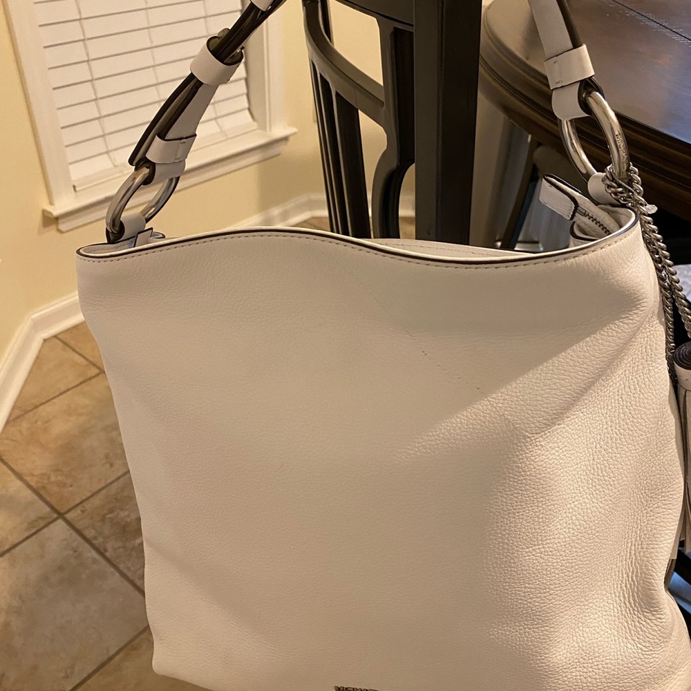 Michael Kors Leather Handbag…Off-White Color… - Picture 5 of 16